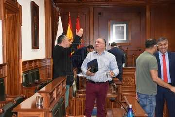 Imágenes del Pleno ordinario de diciembre del Ayuntamiento de Telde (Foto Francisco Javier Santana)